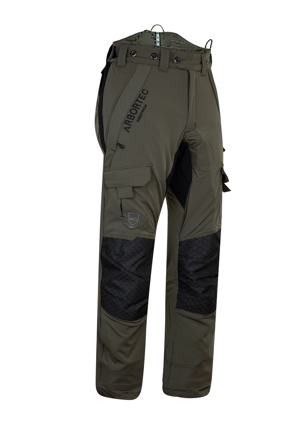 Arbortec Vented in Oliv Sommer Schnittschutzhose