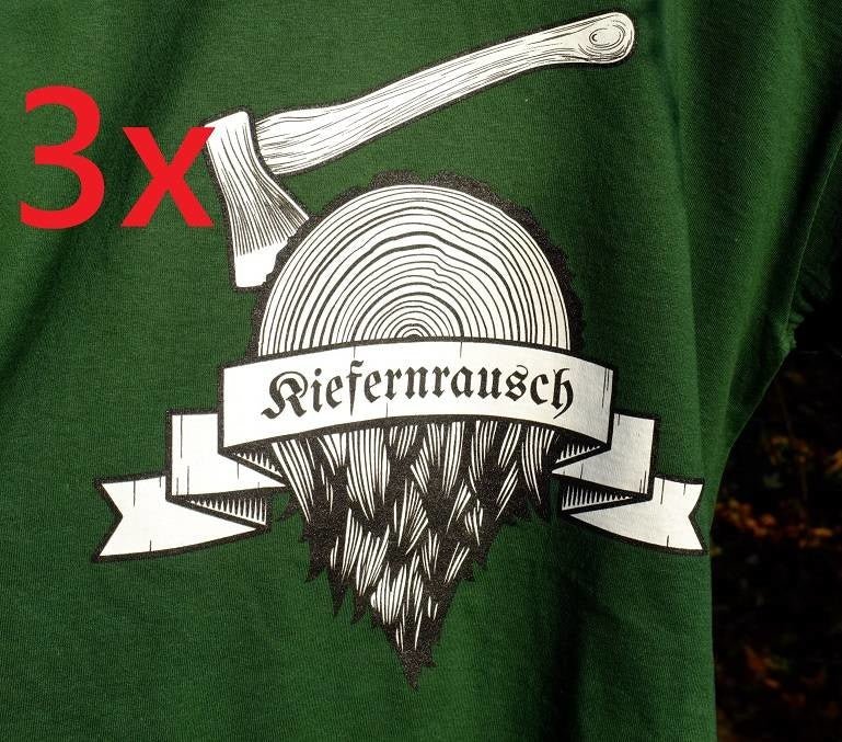 3er Paket T-Shirts - Kiefernrausch