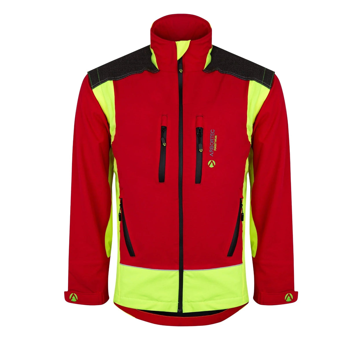 Arbortec Arbeitsjacke - rot-gelb - Arbortec Forestwear