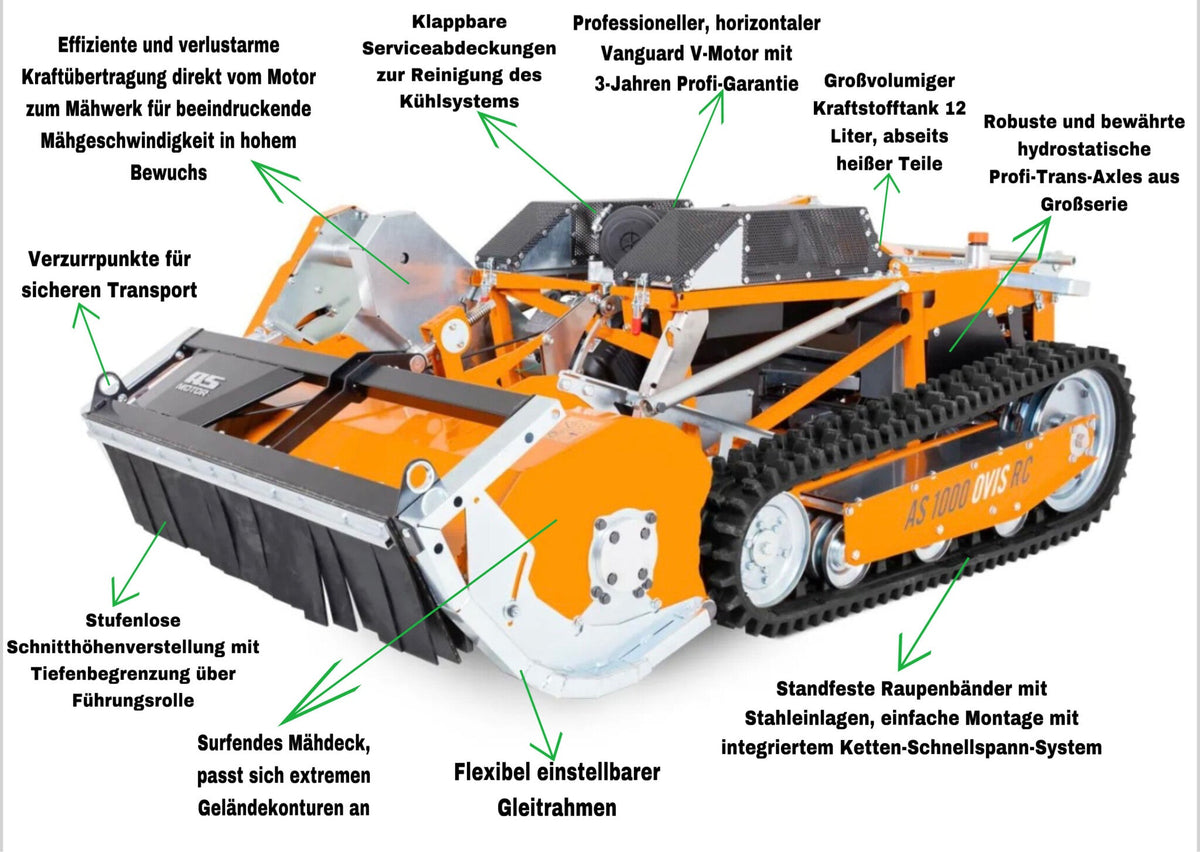AS 1000 Ovis RC - AS-Motor