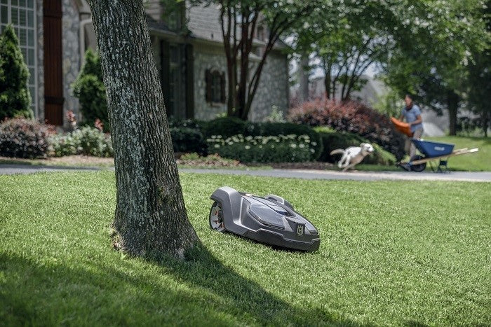 Automower 430X Wiese schräg