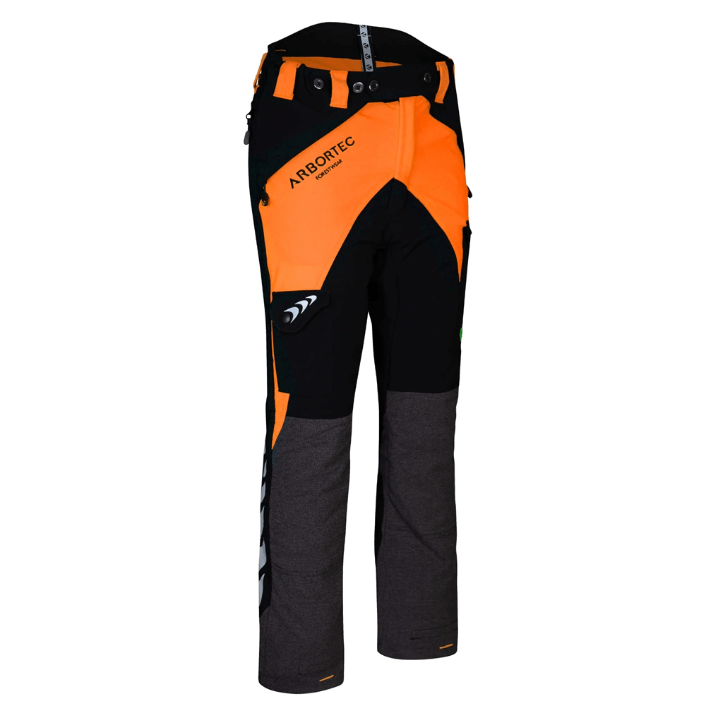 Breatheflex Originals Schnittschutzhose orange-schwarz - Arbortec Forestwear