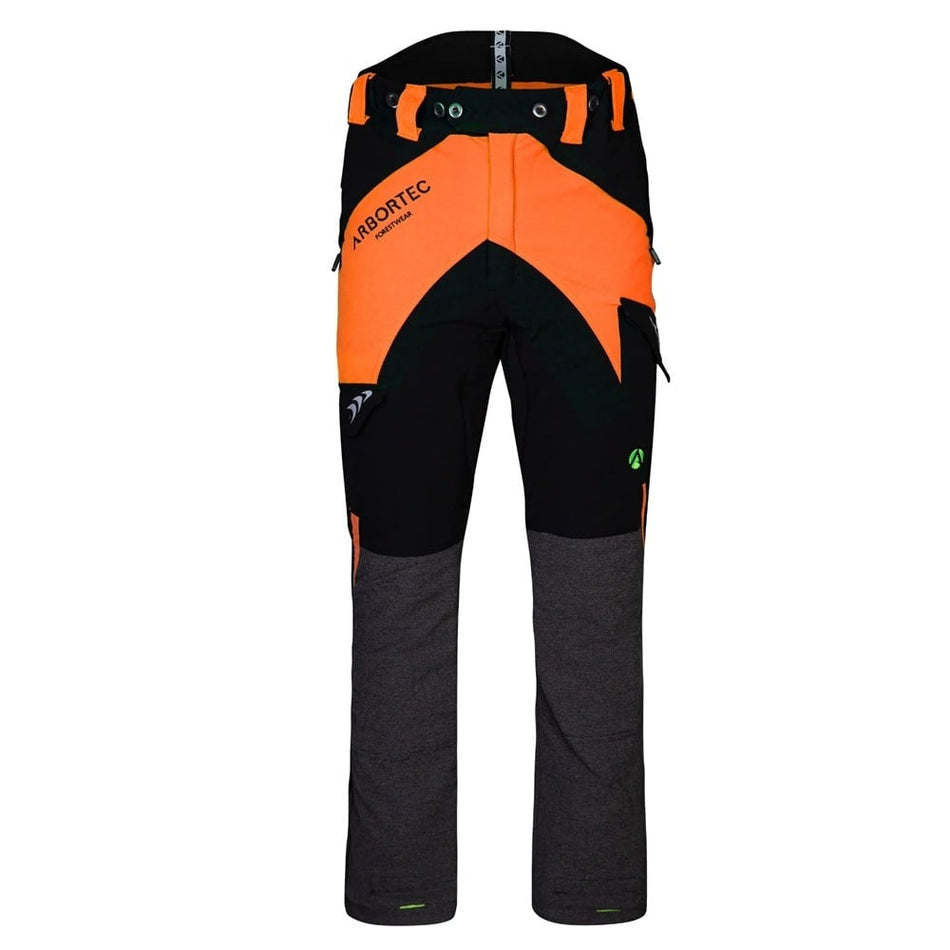 Breatheflex Originals Schnittschutzhose orange-schwarz - Arbortec Forestwear