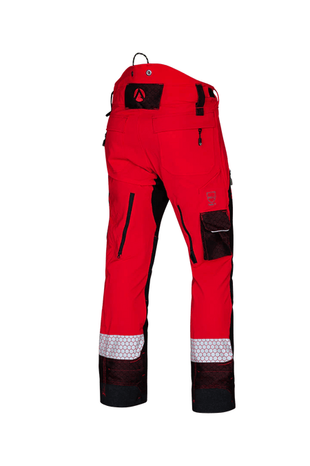 Deep Forest Schnittschutzhose in rot - Arbortec Forestwear
