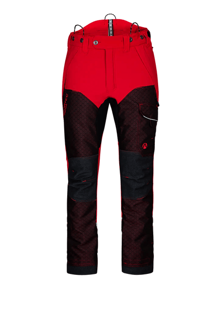 Deep Forest Schnittschutzhose in rot - Arbortec Forestwear