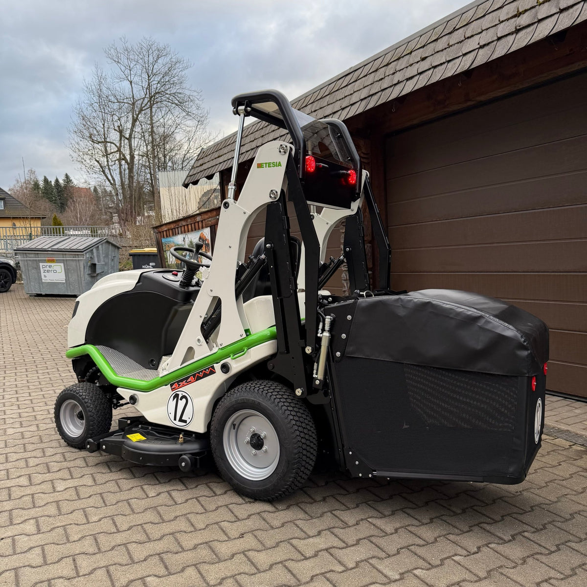 Etesia Rasentraktor Buffalo 124 HVHPX und HVHP - Etesia