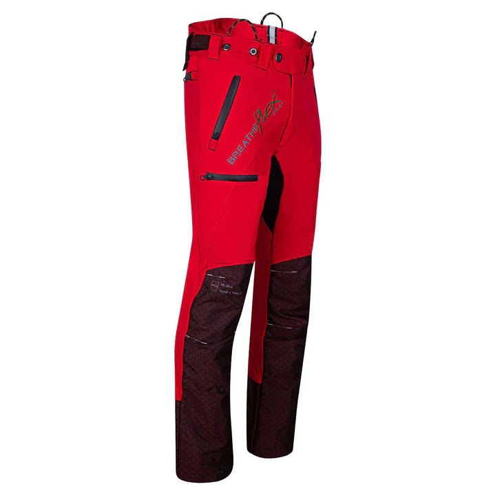 Freestyle Schnittschutzhose - rot - Arbortec Forestwear