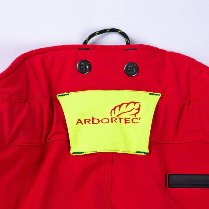 Freestyle Schnittschutzhose - rot - Arbortec Forestwear