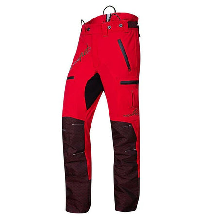 Freestyle Schnittschutzhose - rot - Arbortec Forestwear