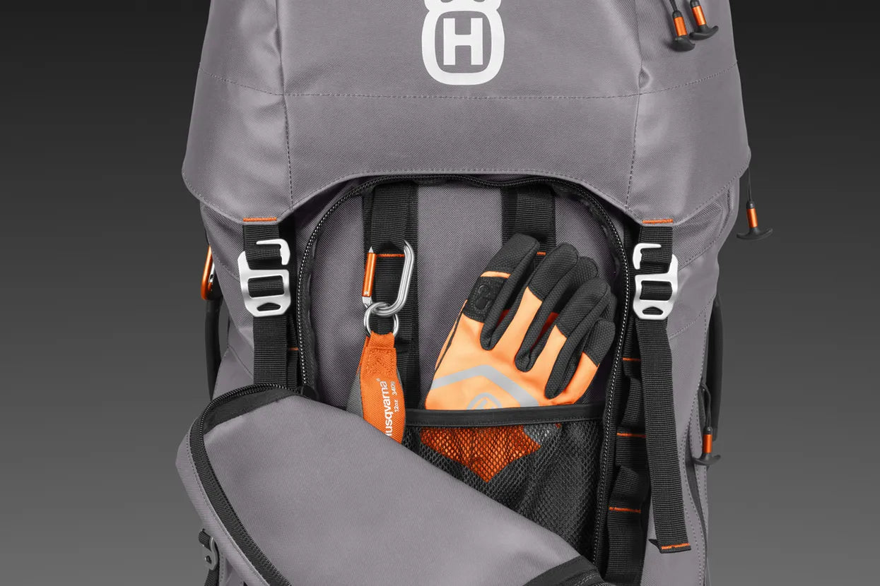 HSQ Arboristen Rucksack Fächer