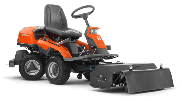 Husqvarna Rider mit Schlegelmähwerk