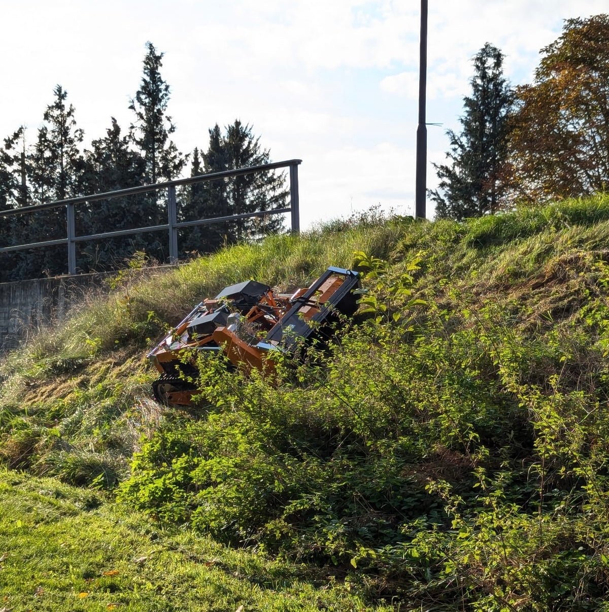 Mähraupe mieten im Erzgebirge, Chemnitz, Zwickau & Leipzig - AS-Motor