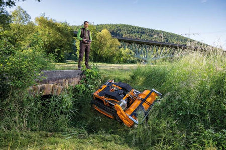 Mähraupe mieten im Erzgebirge, Chemnitz, Zwickau & Leipzig - AS-Motor