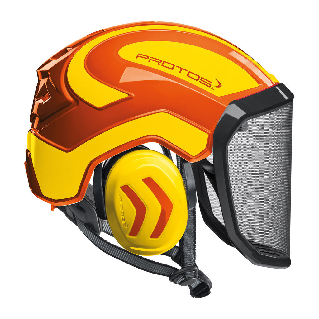 Protos Arborist P62 orange neongelb