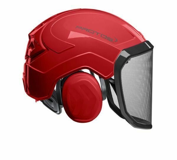 PROTOS® Forsthelm - rot - PFANNER®