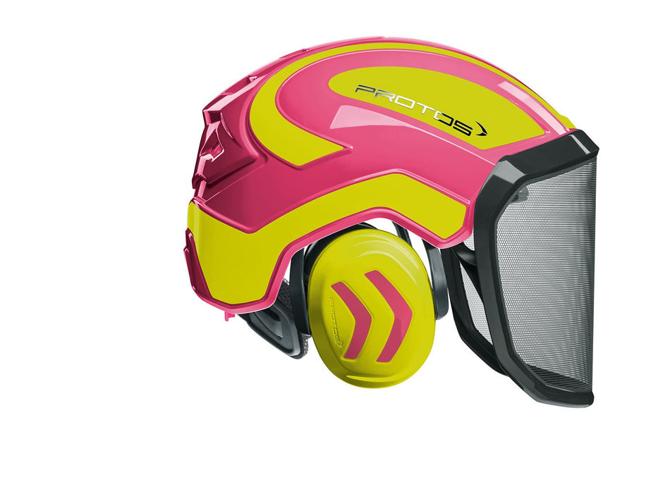 PROTOS® Integral Forsthelm - pink-neongelb - PROTOS®