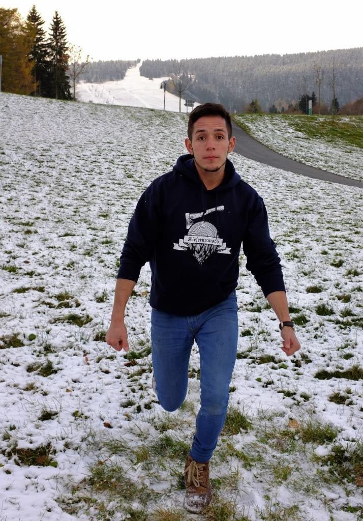 Sweatshirt blau - Kiefernrausch