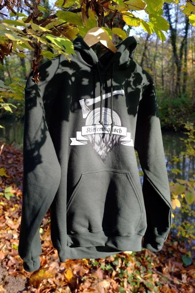 Sweatshirt in forest green - Kiefernrausch