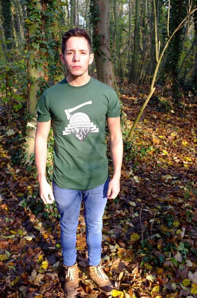 T-Shirt dunkelgrün - Kiefernrausch